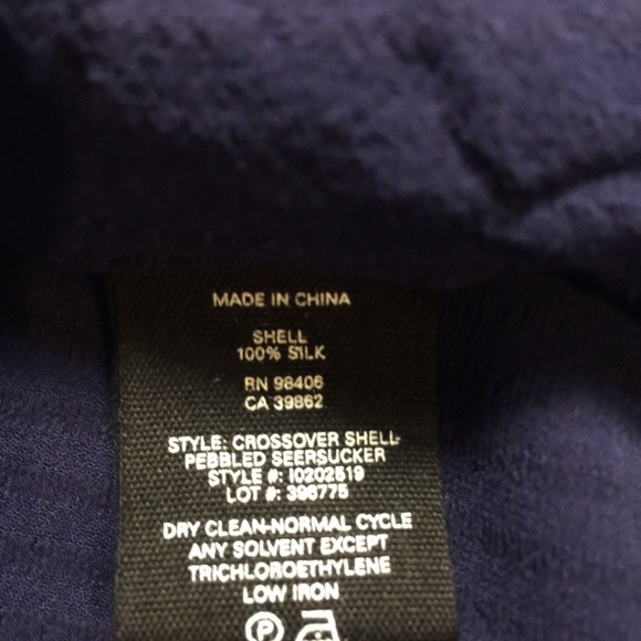 100% Silk Theory Shell - Picture 4 of 4